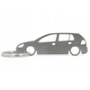 Aptel Nerūdijančio plieno raktų pakabukas Vw Golf Mk5 5d