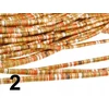 Apvalus 6mm virvelė Boho Surfer stiliaus papuošalams, 2 metrai