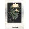 Artfabrics Frankenstein - paveikslas 60x40 drobės siaubo plakatas