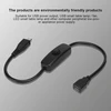 Ashata micro usb kabelis, micro usb female į male prailginimo kabelis su 501 mygtuko jungikliu, skirtas micro usb kabeliui su mygtuko jungikliu micro usb male ir female