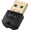 Atnaujintas Bluetooth 5.4 adapteris, Usb Bluetooth dongle kompiuteriui, Bluetooth lazdelė pelei, klaviatūrai, ausinėms, mobiliajam telefonui, planšetiniam kompiuteriui, valdikliui, palaiko Windows 11/10/8.1/7
