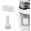 Atsarginės dalys, suderinamos su Baby Brezza Frp0046 Formula Pro Advanced, ašies velenas ir silikoninis grandiklis (tvirtinamas prie užrakinamo dangtelio), 2 vnt.