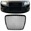 Audi A6 C6 4f 2008-11 grotelių imitacija, korio raštas, juodas blizgesys, Rs look!