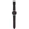 Audi Collection 3102200600 chronografinis carbon sport laikrodis, odinis vyriškas laikrodis, juodas/sidabrinis/raudonas