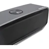 Kompiuterio kolonėlės Audioaffairs aliuminio korpuso bt 010 bluetooth garsiakalbis (nešiojamas garsiakalbis, įmontuota įkraunama baterija ir bass reflex sistema aux in ir garsiakalbis) (sidabrinis)