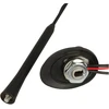 Audioproject A284 universali automobilinė antena 28 cm su pagrindu 16 V antenos stiprintuvu, 5 m maitinimo kabeliu, skirta automobilio stogui, automobilio radijui, suderinama su Vw Golf 4 5 6 Passat Polo Audi Opel Corsa Astra Ford Bmw Mini
