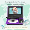 Ausinės Nešiojamas Dvd grotuvas Yoton 9.5 colių, automobilinis, su 7.5 colių Hd ekranu