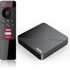 Ausinės Rupa Android Tv Box 11.0, 2024 Smart Tv Box 2gb Ram 16gb Rom Palaiko Hdr10.0 Wifi5 Dolby, Chromecast, Hulu, Netflix, Prime Video, Disney+ su nuotolinio valdymo pulteliu balsu, baltas