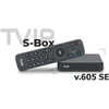Ausinės Tvip S-box v.605 Se 4k Uhd Linux Ip imtuvas su dvigubu Wifi, Lan, Bluetooth, Hdmi, Usb, Microsd