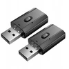 Automagnetola 2x T7 rinkinys: Bluetooth 5.0 siųstuvas/imtuvas, Rca, mažas latentinis laikas