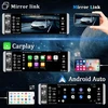 Automagnetola Camecho 1 din automobilinis radijas su carplay, 5.1 colio ekranas mp5 grotuvas su andorid auto/bluetooth laisvų rankų įranga/fm radijas/3 usb/tf/aux-in + atbulinės eigos kamera