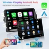 Automagnetola Hikity 2+64g 8 colių android 13 automobilinis radijas, skirtas renault dacia duster sandero logan dokker, belaidis carplay, bluetooth automobilinis radijas su navigacija, wifi mirror link, android auto fm rds swc atbulinės eigos kamera