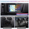 Automagnetola Hikity 2+64g 8 colių android 13 automobilinis radijas, skirtas renault dacia duster sandero logan dokker, belaidis carplay, bluetooth automobilinis radijas su navigacija, wifi mirror link, android auto fm rds swc atbulinės eigos kamera