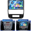 Automagnetola Hikity 4g + 64g Android automobilinis radijas Peugeot 406 1999-2004 su 9 colių jutikliniu ekranu, stereo 2 Din su belaidžiu Carplay Android Auto Fm/rds radiju Bt Gps Wifi Swc Mirror Link + atbulinės eigos kamera + mikrofonas