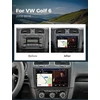Automagnetola Sxauto android 14 ips automobilinis radijas vw golf 6 (2008-2016) - integruotas carplay android auto - atbulinės eigos kamera nemokamai - 2g + 32g - vairo valdymas dab greitas įkrovimas wifi bluetooth - 2 din 9 colių