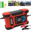 Automatinis automobilinis akumuliatorių įkroviklis su remonto funkcija 12a 24v