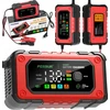 Automatinis automobilinis akumuliatorių įkroviklis su remonto funkcija 12v 7a