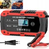Automobilinis akumuliatorių įkroviklis 12v 10a Lcd su remonto funkcija