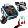 Automagnetola Automobilinis Fm siųstuvas Bluetooth, 3x Usb, laisvų rankų įranga, įkroviklis