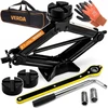 Automobilinis trapecinis domkratas 2,5t + rankena + guma 2500kg