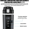 Automobilinis virdulys 500ml, 12v/24v, Lcd, temperatūros reguliavimas