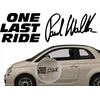Automobilio lipdukas, ant automobilio, lango, dažų, Paul Walker one last ride 15cm