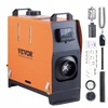 Autonominis šildytuvas 12v 8kw Lcd ekranas + nuotolinio valdymo pultas, tvirtas komplektas