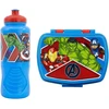 Avengers Marvel pietų rinkinys vaikams, 2 vnt., be Bpa, daugkartinio naudojimo, be Bpa, buteliukas ir pietų dėžutė