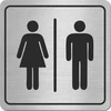 Axis toaleto lentelė moterims/vyrams Wc, nerūdijantis plienas