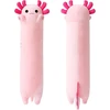 Axolotl pliušinis žaislas, minkštas žaislas - kawaii pliušinė pagalvėlė - dovana vaikams mergaitėms nuo 12 metų (rožinis, 50 cm)