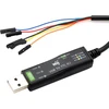 Aywhp 1.8m / 5.9ft usb į ttl serial kabelis ft232rl usb ttl adapteris su 4 kontaktų jungtimi + sh1.0 3 kontaktų jungtis, skirta win7/8/10/11/mac/linux/r-pi 5