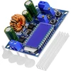 Azdelivery hw-140 dc-dc buck boost galios keitiklis automatinis step up/down, voltų ir amperų matuoklis lcd ekranas, įtampos keitiklis 3a 5.5v-30v į 0.5v-30v suderinamas su arduino, įskaitant e-knygą!