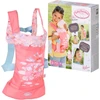 Baby Annabell Active 704226 Zapf Creation nešyklė lėlėms su reguliuojama dirželių sistema įvairiems vaikų dydžiams