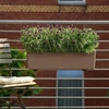 Balkono gėlių vazonas Lechuza Balconera 80cm pilkas