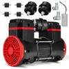 Barracuda bealyvis kompresorius 1100w 230v variklis pompa 10 bar 390l/min kompresorius