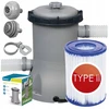 Baseino siurblys filtruojantis 2006l/h + filtras tipas ii bestway 58383