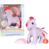 Basic Fun My Little Pony, 35293 Klassikiniai vaivorykštiniai poniai Sky Rocket Pony, 20 cm dydžio, retro stiliaus arkliukai dovanos mergaitėms, žaislinės gyvūnų figūrėlės, arklių žaislai vaikams nuo 3 metų