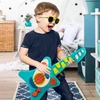 Battat Bt4679z Lil' Rockers vaikiška gitara E, instrumentas su dainomis, akustinė gitara ir elektrinė gitara