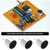 Be In Your Mind 20 vnt. 2 kontaktų mikrofono elektretinio kondensatoriaus kabelio kapsulės elektretinio kondensatoriaus garso šviesos valdymo maitinami kondensatoriniai mikrofono priedai, skirti Mp3 Mp4 telefonams