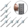Be-tool 10 vnt. 1.2mm volframo karbido mikro pcb grąžtai 1/8" kotu, skirti pcb juvelyrikai cnc minkštiems metalams slėgio grandinės graviravimo įrankiui