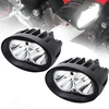 Beilan 2 vnt. motociklų papildomi Led 20w apvalūs Led rūko žibintai 12v 24v projektoriaus Led taškinis motociklo 1800lm papildomas priekinis žibintas