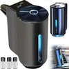 Belaidis automobilinis difuzorius aromaterapinis oro gaiviklis kvapas + 3 aliejai