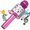 Belaidis karaoke mikrofonas bluetooth įrašymui dainavimui garsiakalbis usb