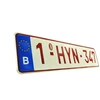 Belgiški numerio ženklai