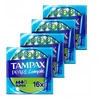 Bema Tampax Compak Pearl Super tamponai su aplikatoriumi 16 vnt x4