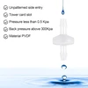 Benefischl Ssries 1/4" 6mm Pvdf vienkryptis atbulinis vožtuvas, skirtas kurui Lpg