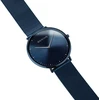 Bering unisex kvarcinis laikrodis - ultra slim kolekcija su nerūdijančiu plienu ir safyriniu stiklu 15739-397 - atsparus vandeniui: 3 atm, mėlynas, apyrankė