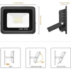 Bikuer 20 W šiltai balta led prožektorius, 1400 lm, itin ryškus 220 V led prožektorius, lauko prožektorius, ip66 atsparus vandeniui, 6000 k dienos šviesos baltumo, idealus sieninis šviestuvas, lauko apšvietimas sodui, garažui