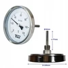 Bimetalinis termometras 100mm, G1/2" sriegis, 0-120°c