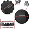 Biomar Labs 4 x 68 mm stebulės dangteliai, suderinami su bmw 36136783536 ratų stebulės dangteliais lengvojo lydinio ratlankiams skull cb 61